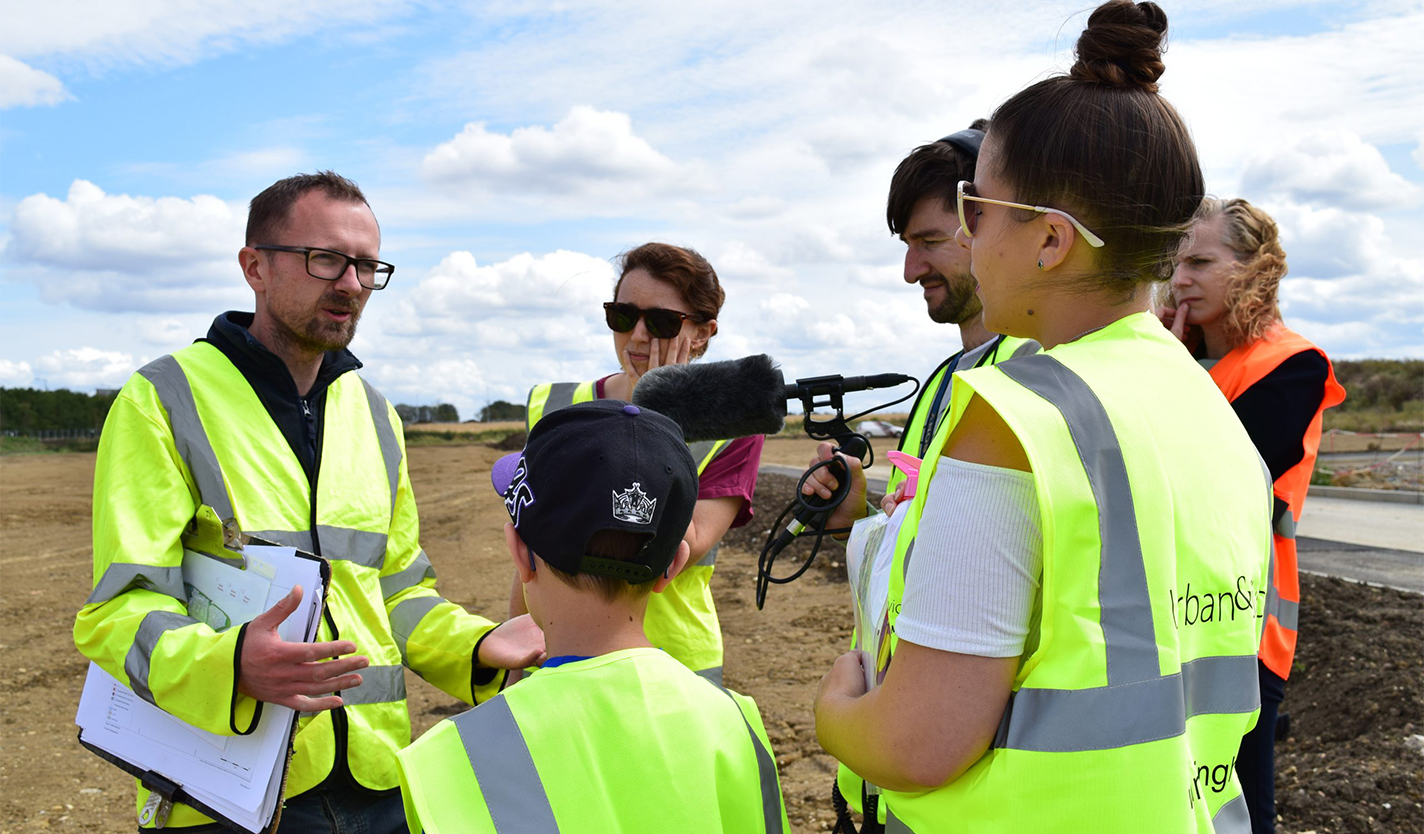 Oxford archaeology team