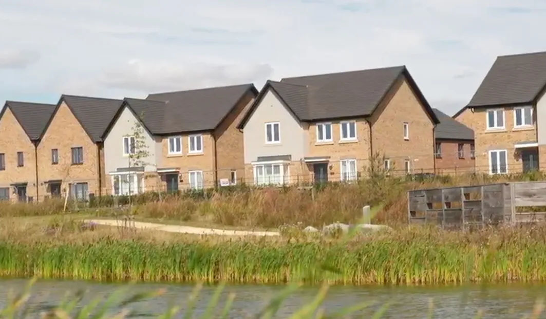 David Wilson new houses at Wintringham St Neots
