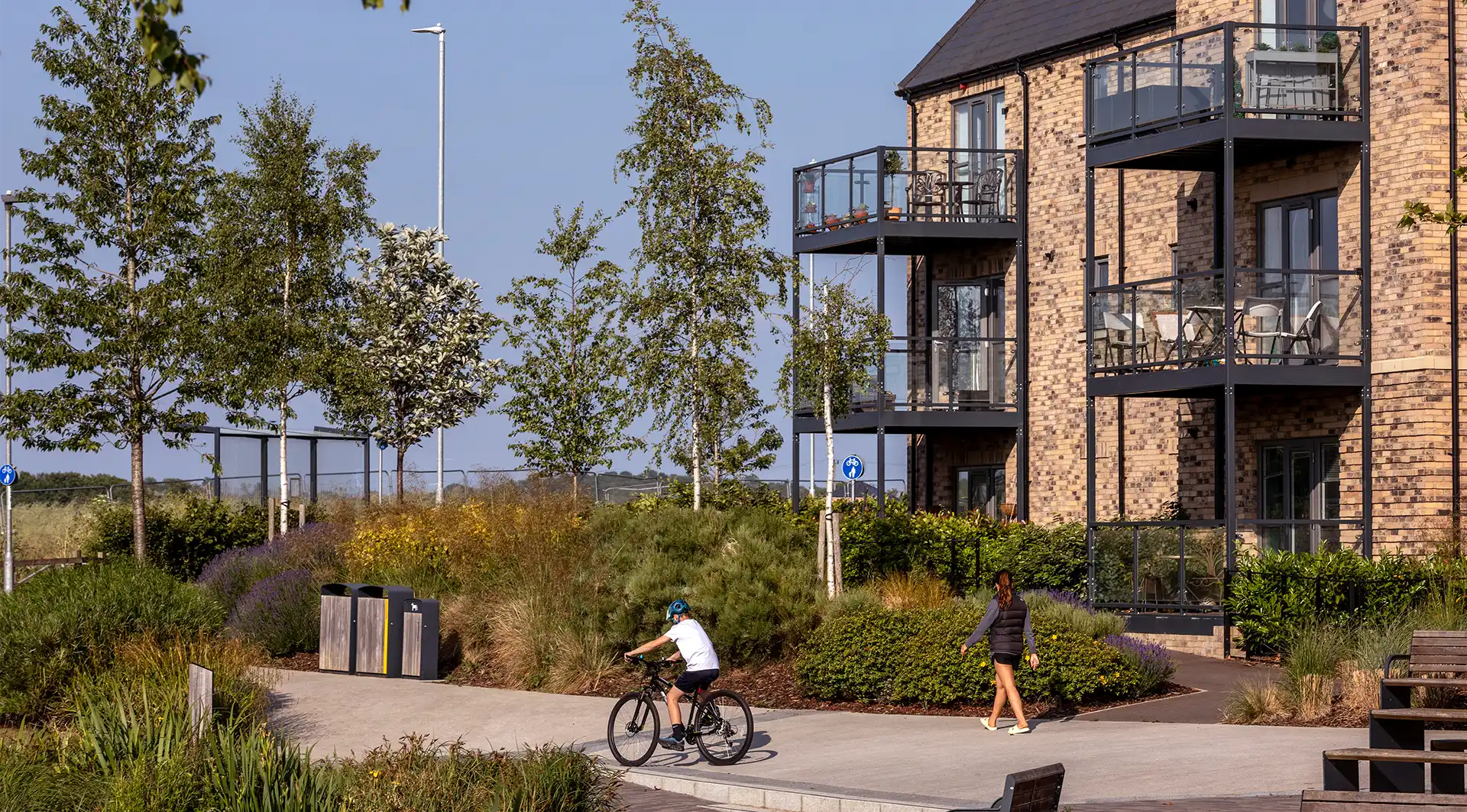 Cycle way at Wintringham