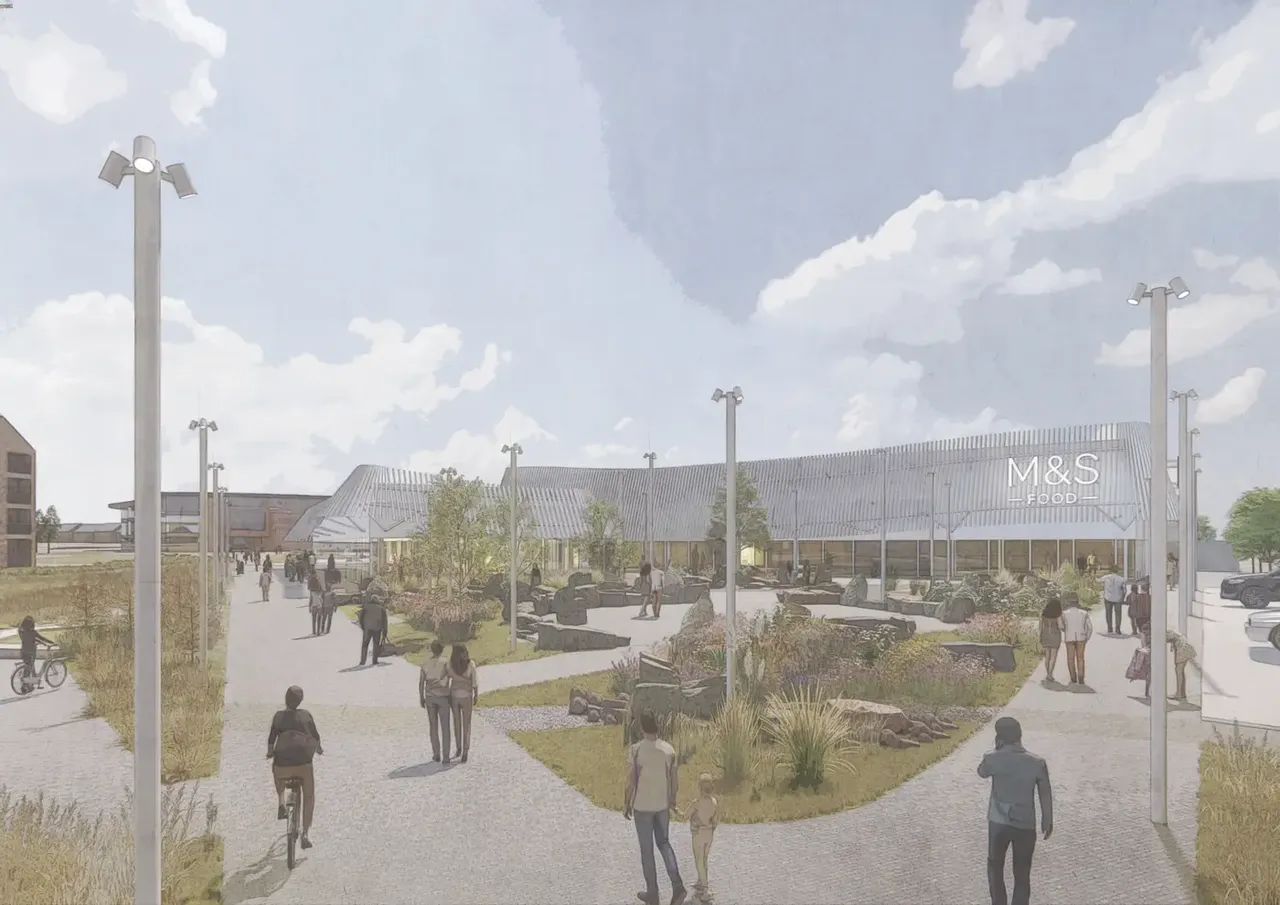 Featured image for “Plans submitted for new community facilities in The Hub at Wintringham, St Neots”