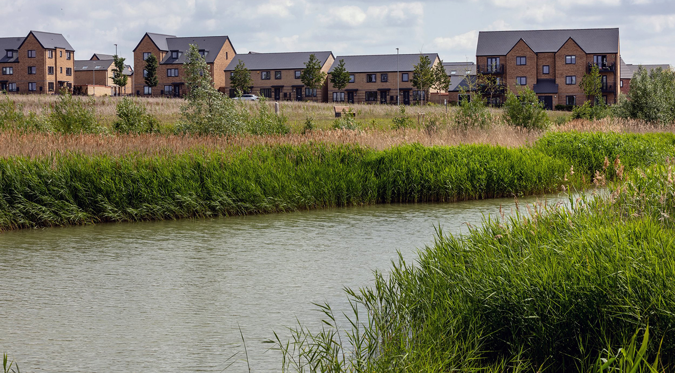 Wintringham water with houses