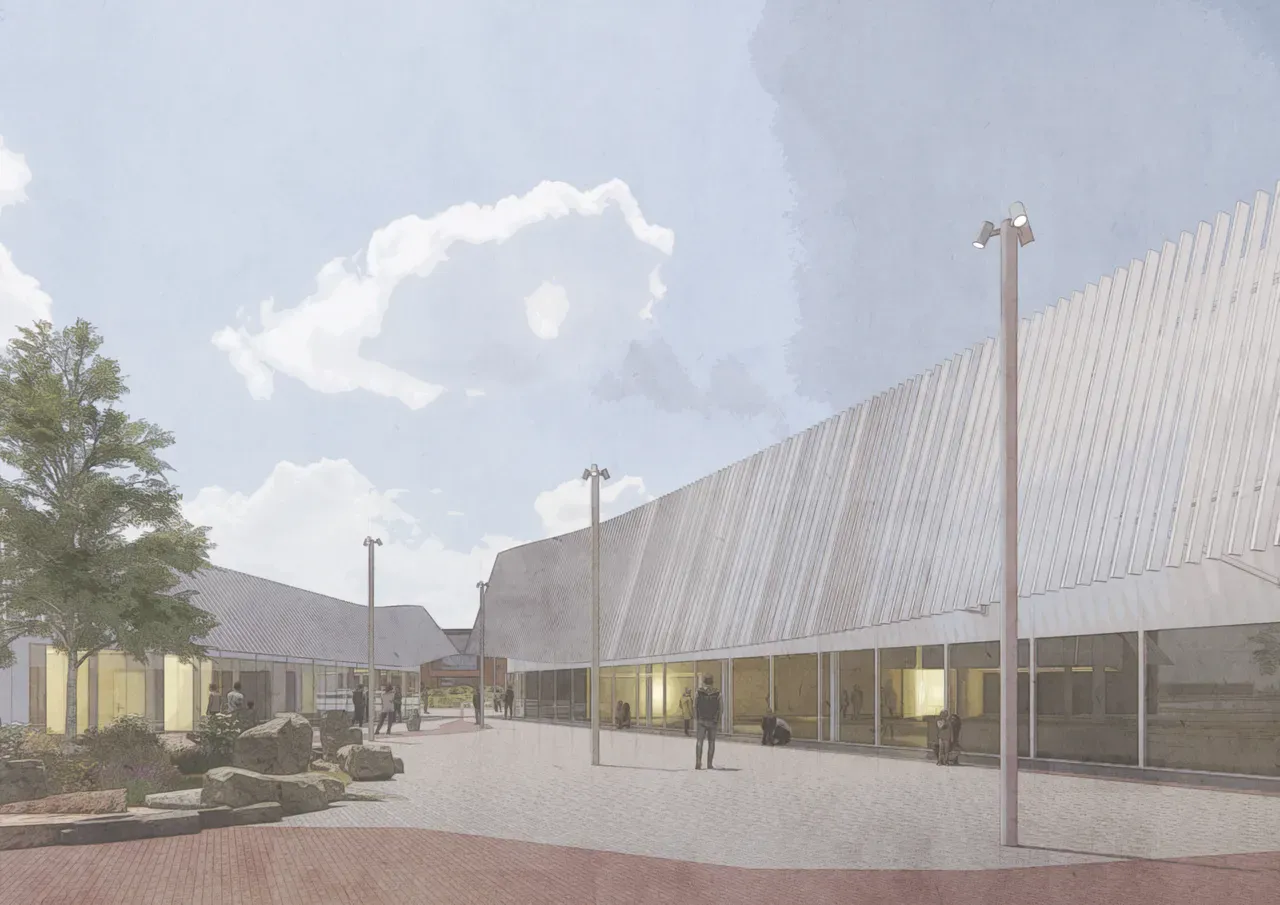 Plans approved for new shops and amenities in The Hub at Wintringham, St Neots.