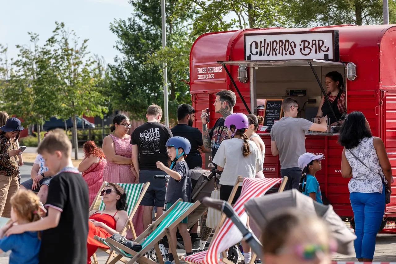 Featured image for “Wintringham enjoys taste of summer at pop-up street food event”