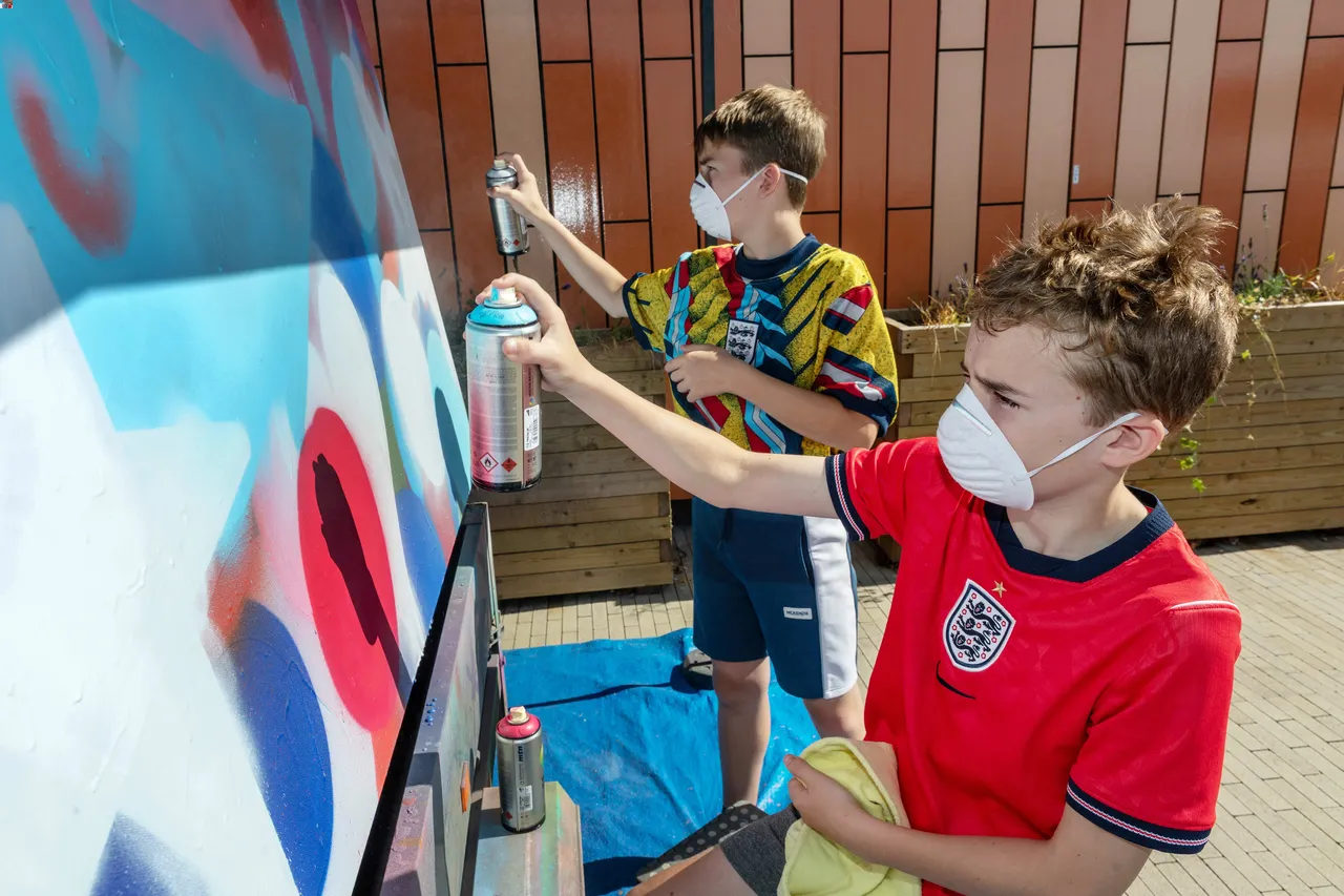 Featured image for “‘This Is Our Town Too’: Graffiti project gives young people a creative voice”